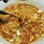 ラーメン二郎 - 赤酢投入～♪