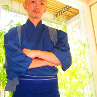 [Owner chef Kunikazu Shimomura]