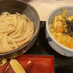 極浄うどん うだま - とり天マヨ丼セット