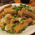 初代麺や 宇三郎 - おつまみメンマ