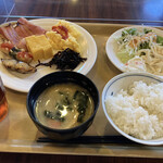 ホテルルートイン - 料理写真:初日の朝ごはん