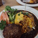 ハックルベリー - オムバーグプレート1290円