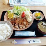 つちや - とんテキ定食1000円