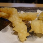天ぷらとワイン 小島 - 海老、旬魚