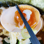横濱家系ラーメン 幸家 - 半熟卵♫