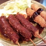 矢場とん - 定食：串カツ