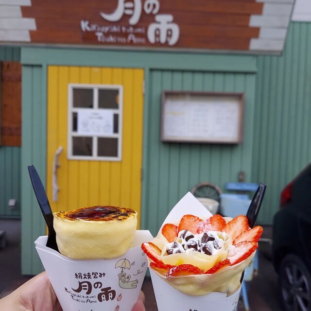 平日の夜の癒し : 月の雨の写真