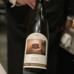 Restaurant Le Proust Miura - ペアリング④バラのエチケットが素敵。