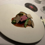 Restaurant Le Proust Miura - 黒毛和牛フィレ肉のロティと季節の農園野菜　ソース・ポワヴラード。