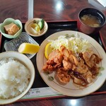 穂の杜 - ハーフ定食830円