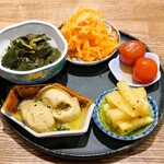 キクヤ - 季節の前菜五種盛