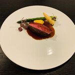 イノベーティブ フレンチ ワタハン - 佐賀県産牛フィレ肉