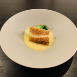 イノベーティブ フレンチ ワタハン - あらかぶ〜生姜のソース〜