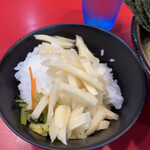 家系総本山 ラーメン 吉村家 - 生姜は大切