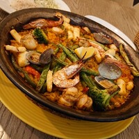 表参道 バッカス - 海鮮パエリア1