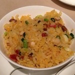 中国飯店 富麗華 - 三元豚とトマトのチャーハン（北京ダックコース）