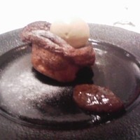フランス料理 ル・クール - デザート（黒糖のアイス）