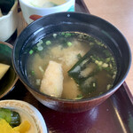 Sumiyaki Koubou Shin - 味噌汁。
