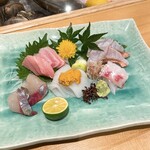 Sushi Rishuu - お造り盛り合わせ