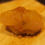 鮓 きずな - 白海老 (富山)握り