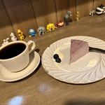 月のひなた - ブルーベリーのチーズケーキ¥500