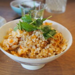 千日前 おく田 - あさり飯