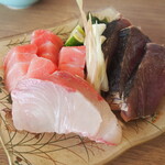 千日前 おく田 - お造り盛り合わせ