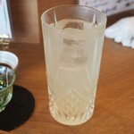 千日前 おく田 - 桂月ゆず酒ソーダ割