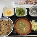 Yoshinoya - ねぎ玉牛丼（Bセット）