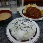 洋庖丁 - メンチカツ定食