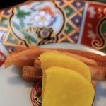 まな板の上の旬　ぽぽぽん - 　大根の醤油漬け　他
      