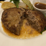 レストラン南 - ハンバーグ和風ソース