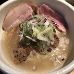 鴨出汁中華蕎麦 麺屋yoshiki - 鴨出汁冷やしそば～塩ver.