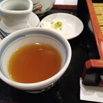 大山庵 - そば湯投入