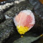 丸天寿司 - トロたく巻き