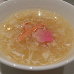 中国料理 香虎 - カニ肉いりふかひれスープ
