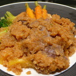 中国料理 香虎 - 牛肉と季節野菜の米粉蒸し
