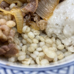 Yoshinoya - 麦ご飯出現