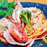 Extremely effective! Creamy crab pasta