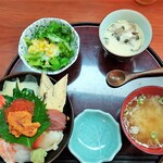 Maruta - 海鮮丼並盛　2022/08/05
