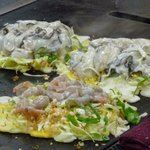 他のお客さんのお好み焼き