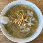 かつ平 - ラーメンしお味のアップ