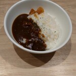 肉家 まつひさ - 焼肉コース ( 松 )  ハーフカレーライス