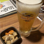 福福屋 - 乾杯の生ビール