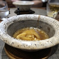 series - ⑬ 気仙沼産吉切鮫フカヒレの土鍋煮込みご飯・・鱶鰭大好きの次女が嬉しそうな顔に。^^