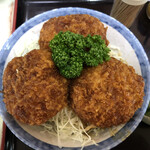 和尚 - ヒレソースカツ丼アップ