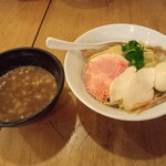 つけめん 桜坂 - 濃厚魚介つけめん（大盛）