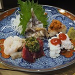 Sushi Kujira - お造り盛り合わせ