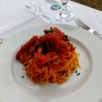 Ristorante stellapolare - ワタリガニのトマトソーススパゲティ