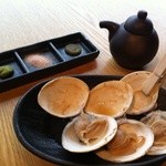 はまぐり庵 - (料理)焼はまぐり(3ヶ)